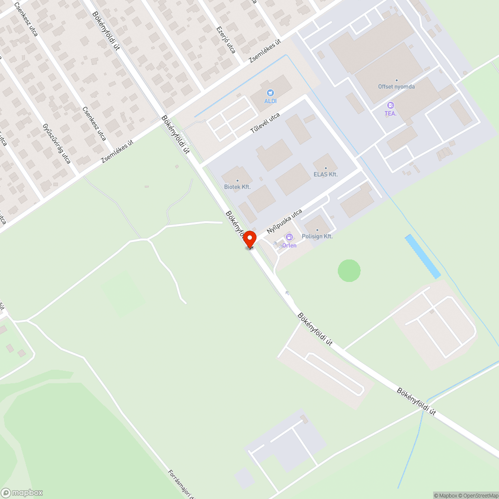 Túlburjánzó növényzet bejelentés helye