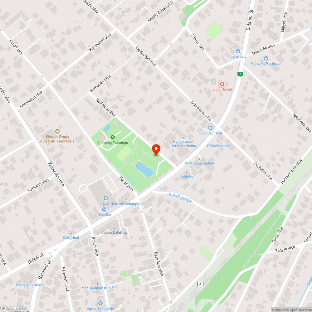 Eltűnt hinta bejelentés helye