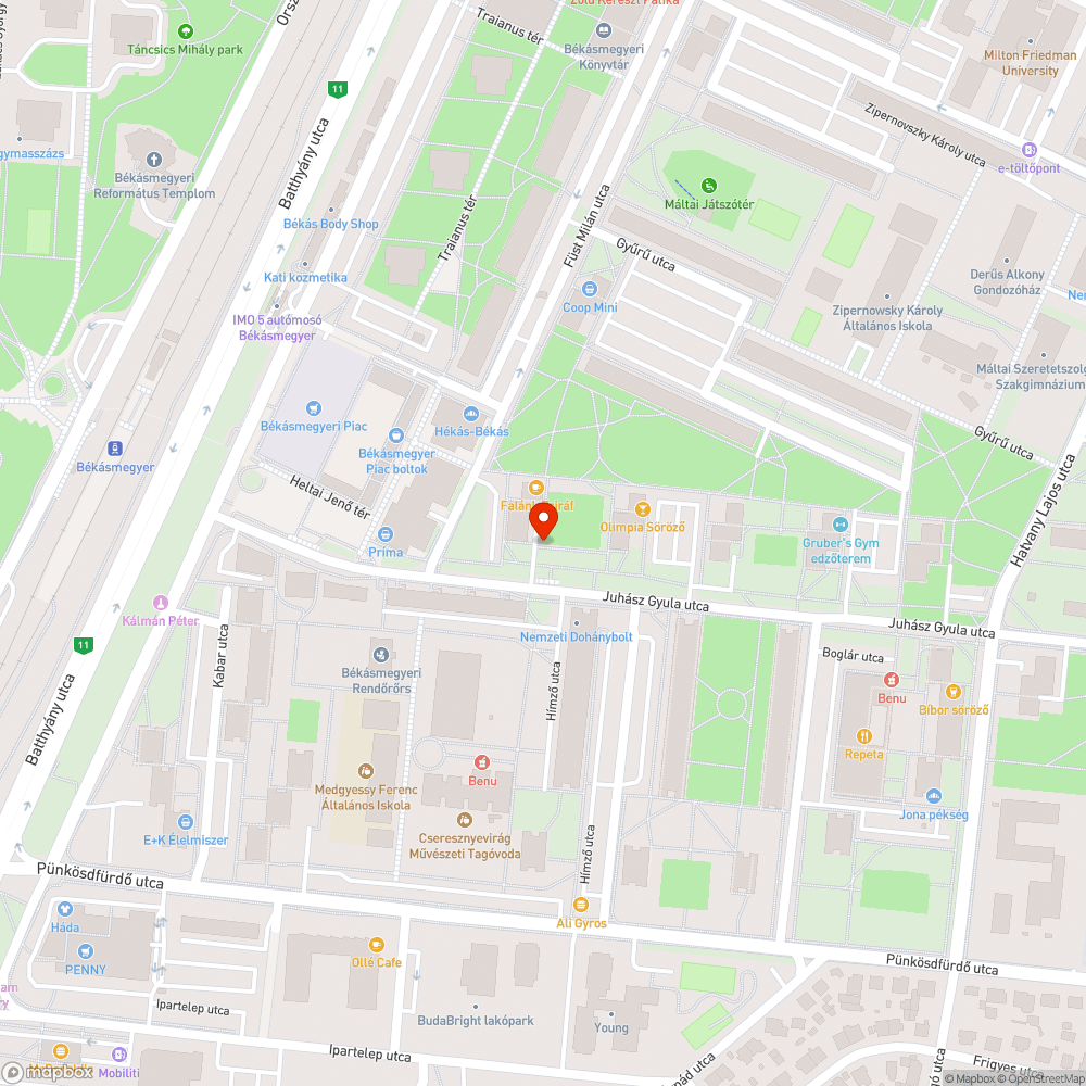 Használhatatlan szemetes bejelentés helye