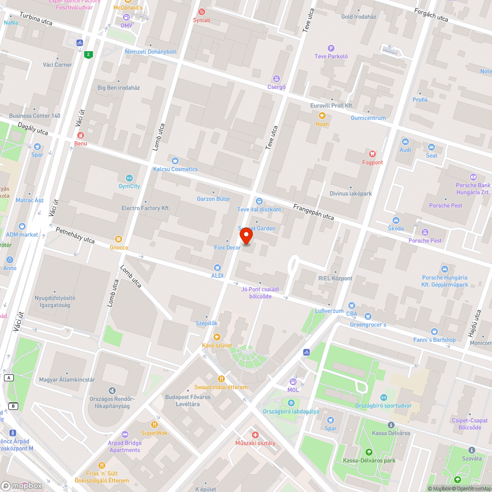 Kiszáradt facsemete bejelentés helye