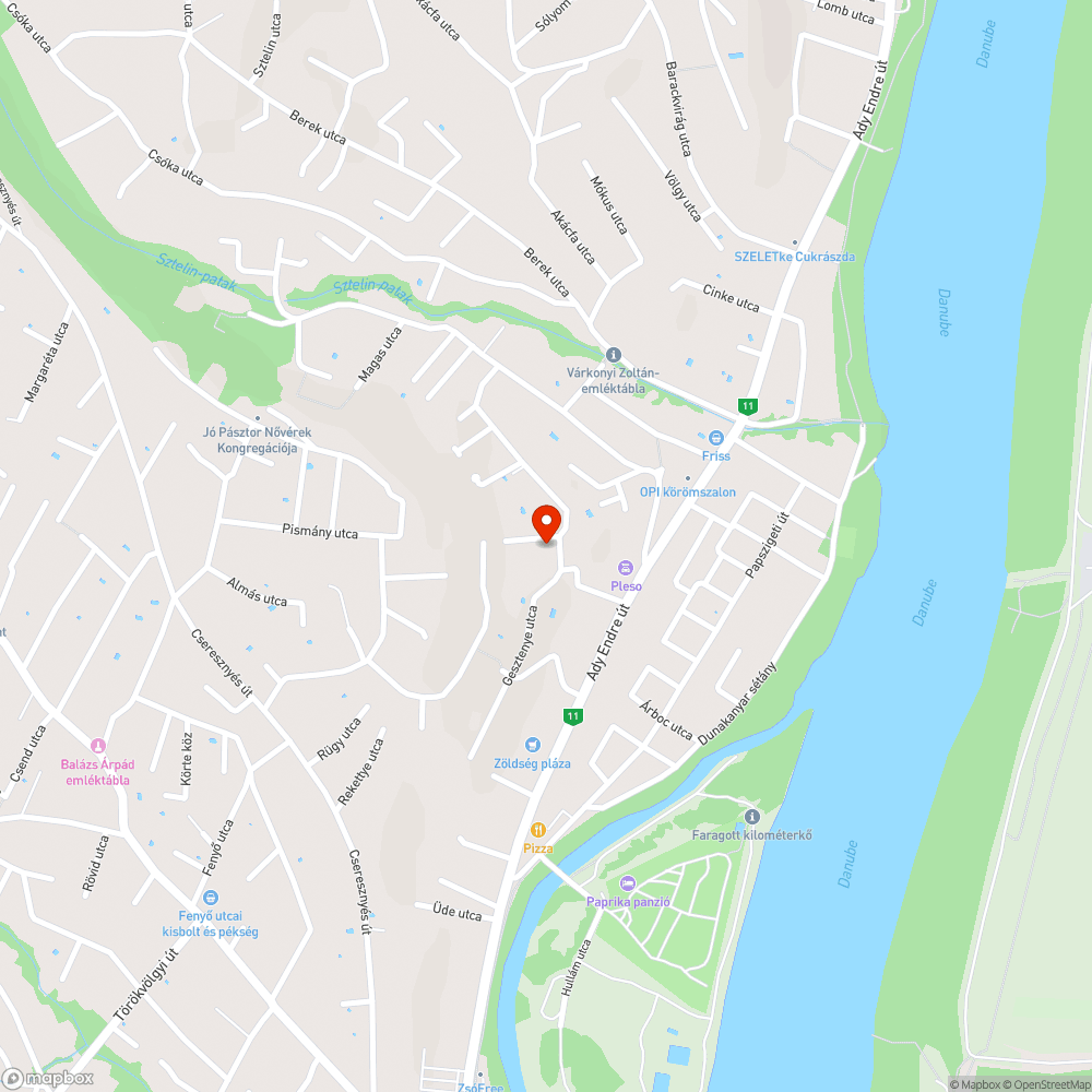 Vízszivárgás aszfalt alól bejelentés helye