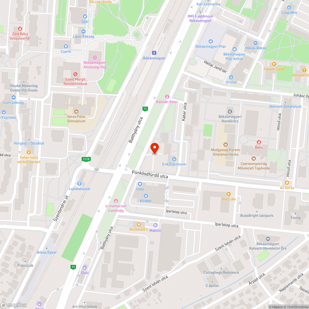 MHU-762 bejelentés helye