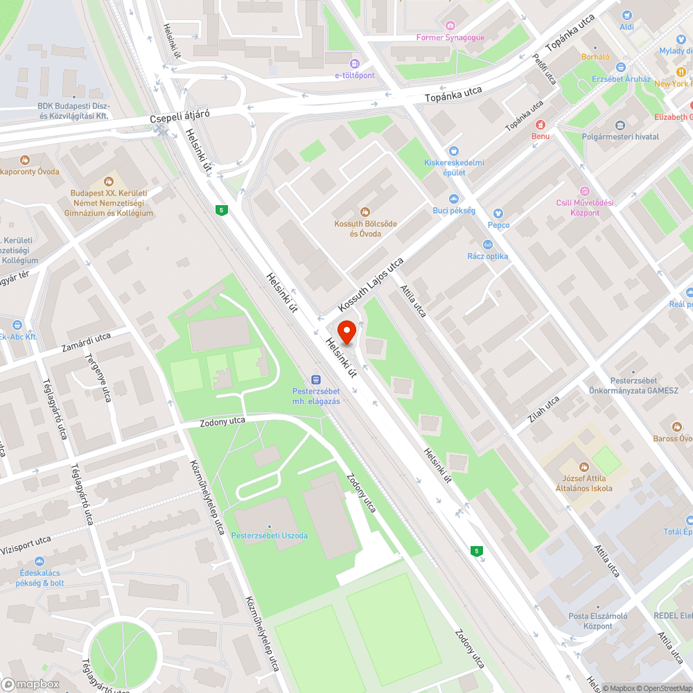 Összefirkált aluljáró lejáró bejelentés helye