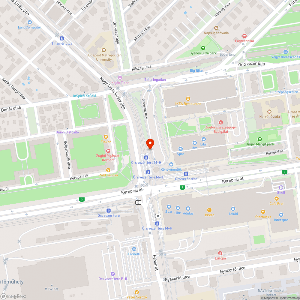 Elhanyagolt üvegkazetták bejelentés helye