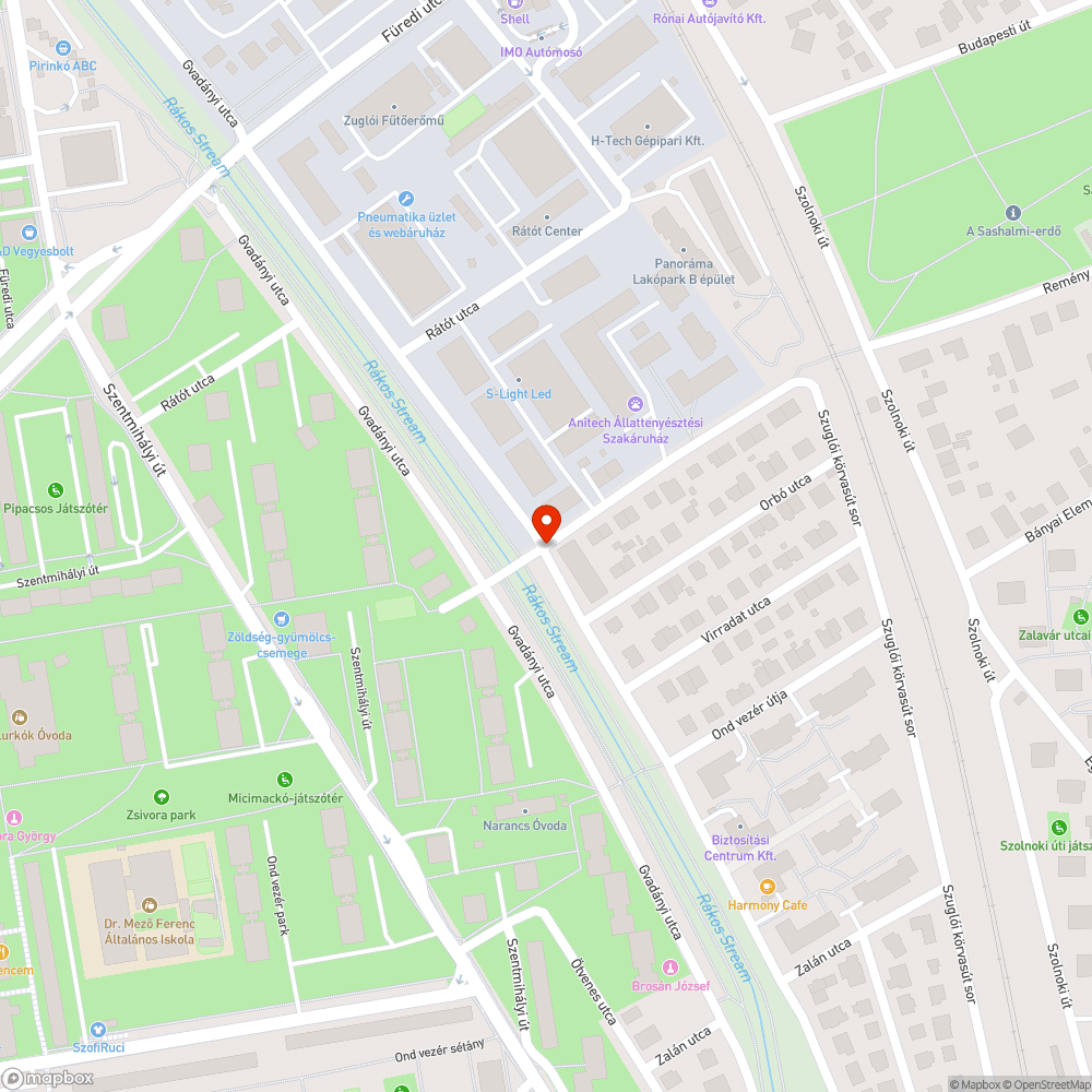 Magára hagyott autók bejelentés helye