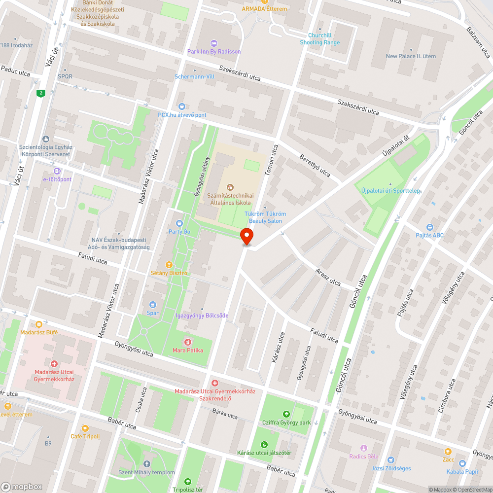 Kint felejtett tábla bejelentés helye