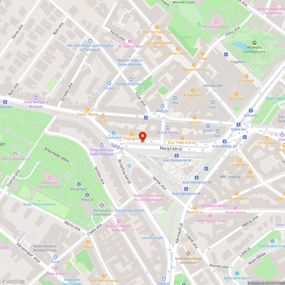 Gusztustalan, mocskos buszmegállók a Széll Kálmán téren bejelentés helye