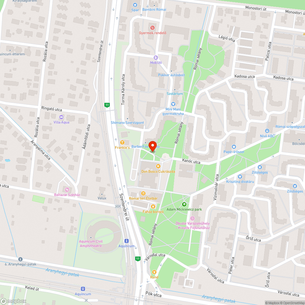 Megborult bejelentés helye