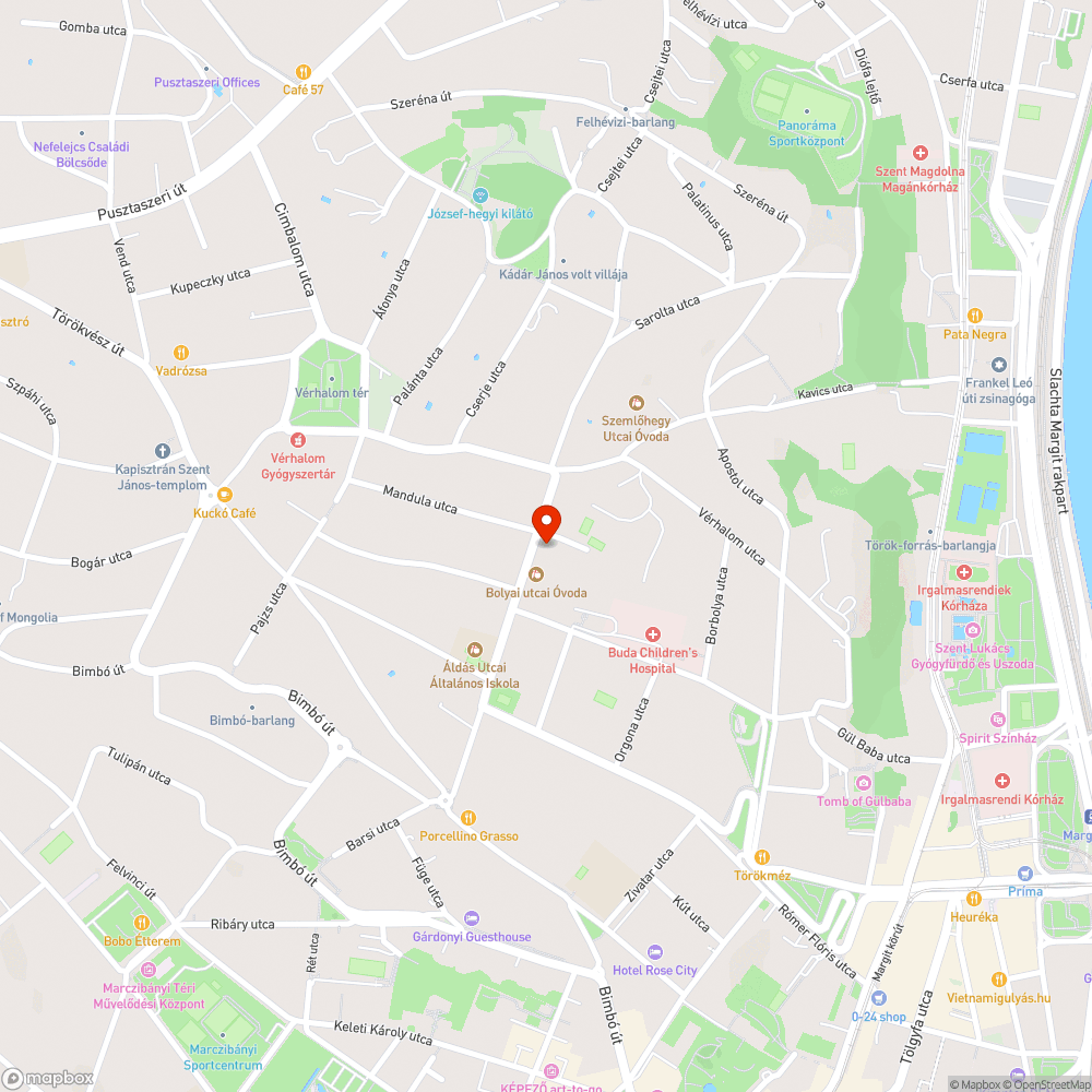 Óvoda bejáratától messze van a zebra bejelentés helye