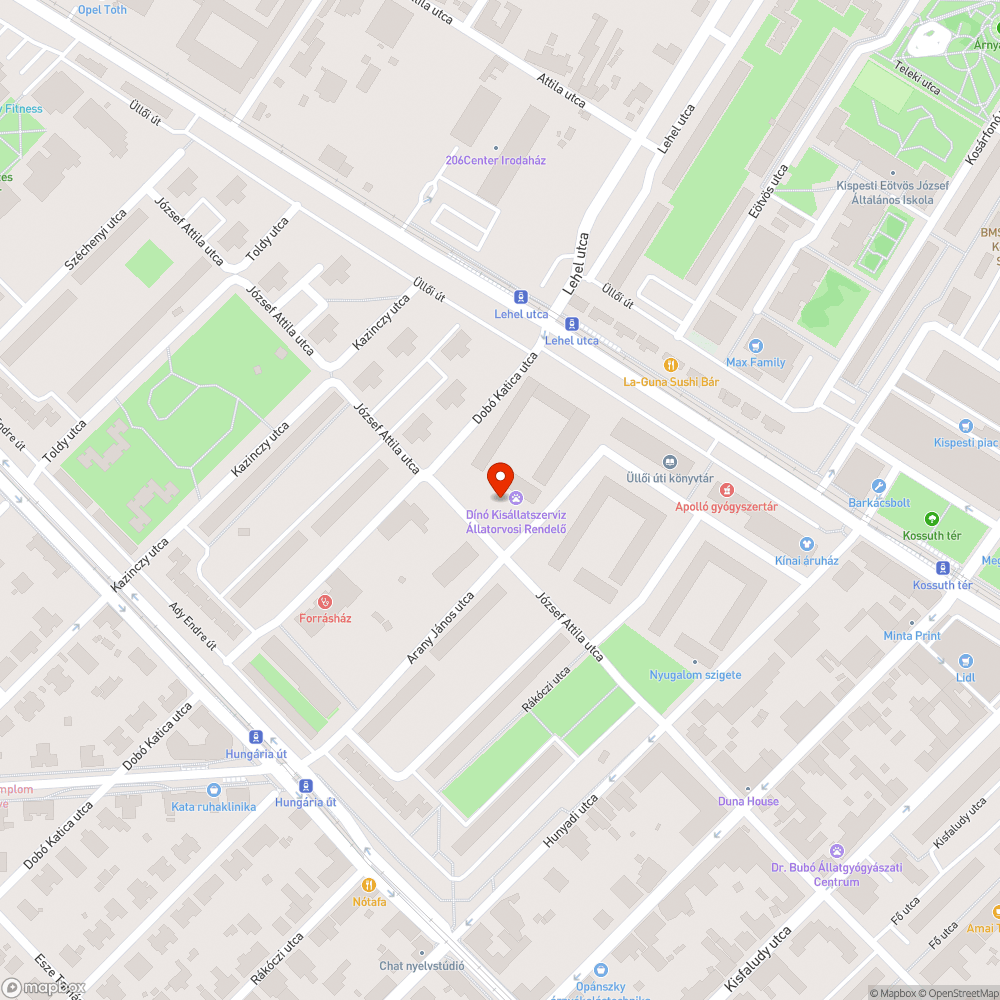 Megsüllyedt fedél bejelentés helye