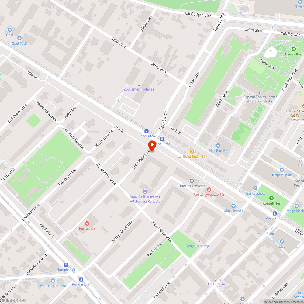 Botlásveszélyes fedlap bejelentés helye