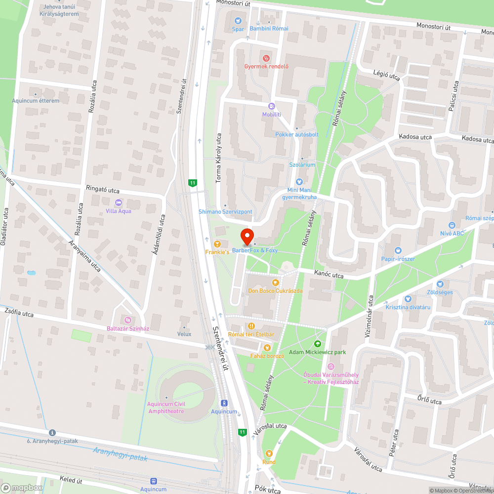 Lakó pihenő övezet bejelentés helye