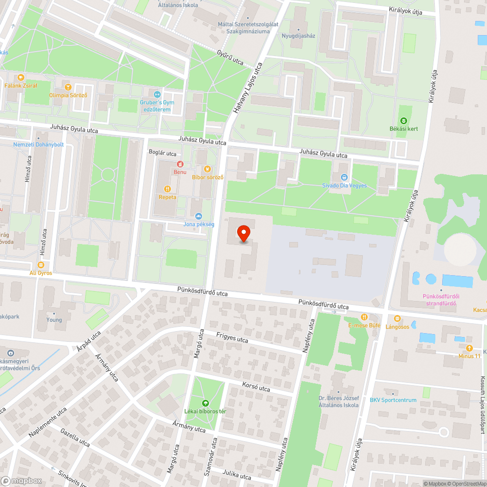 Ideiglenes piac 2.0 bejelentés helye