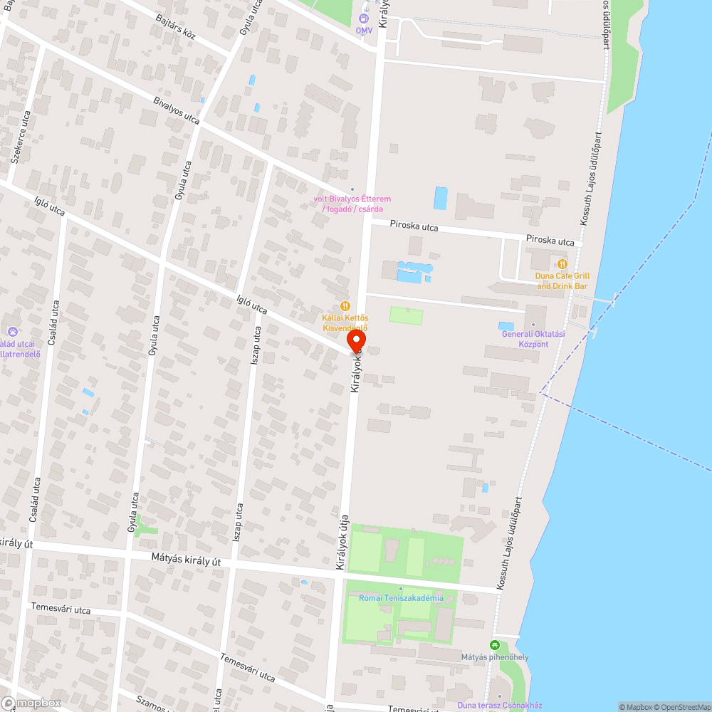 Megsüllyedt fedél bejelentés helye