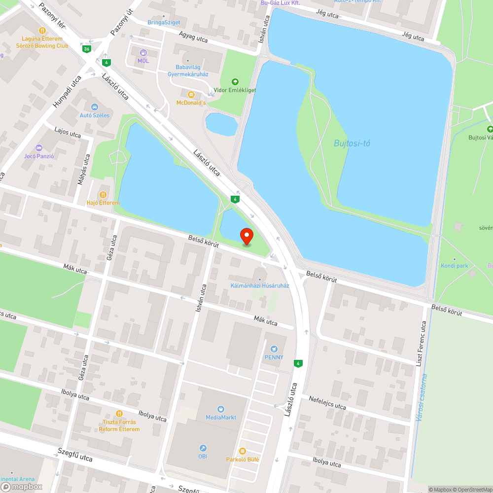 Züld területen parkolás bejelentés helye