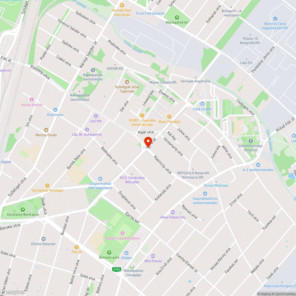 Rendőrlámpa bejelentés helye