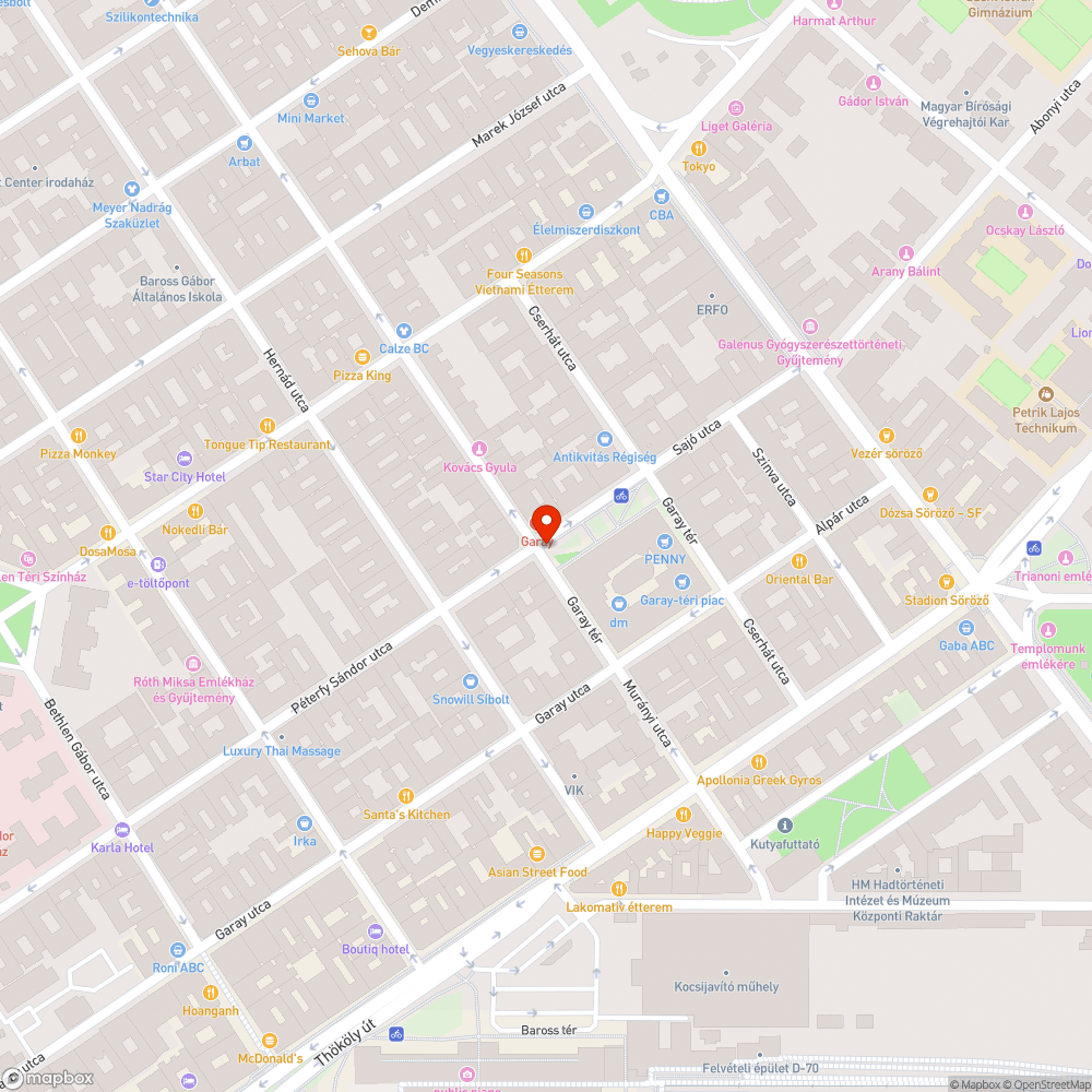 Letört éles poller bejelentés helye