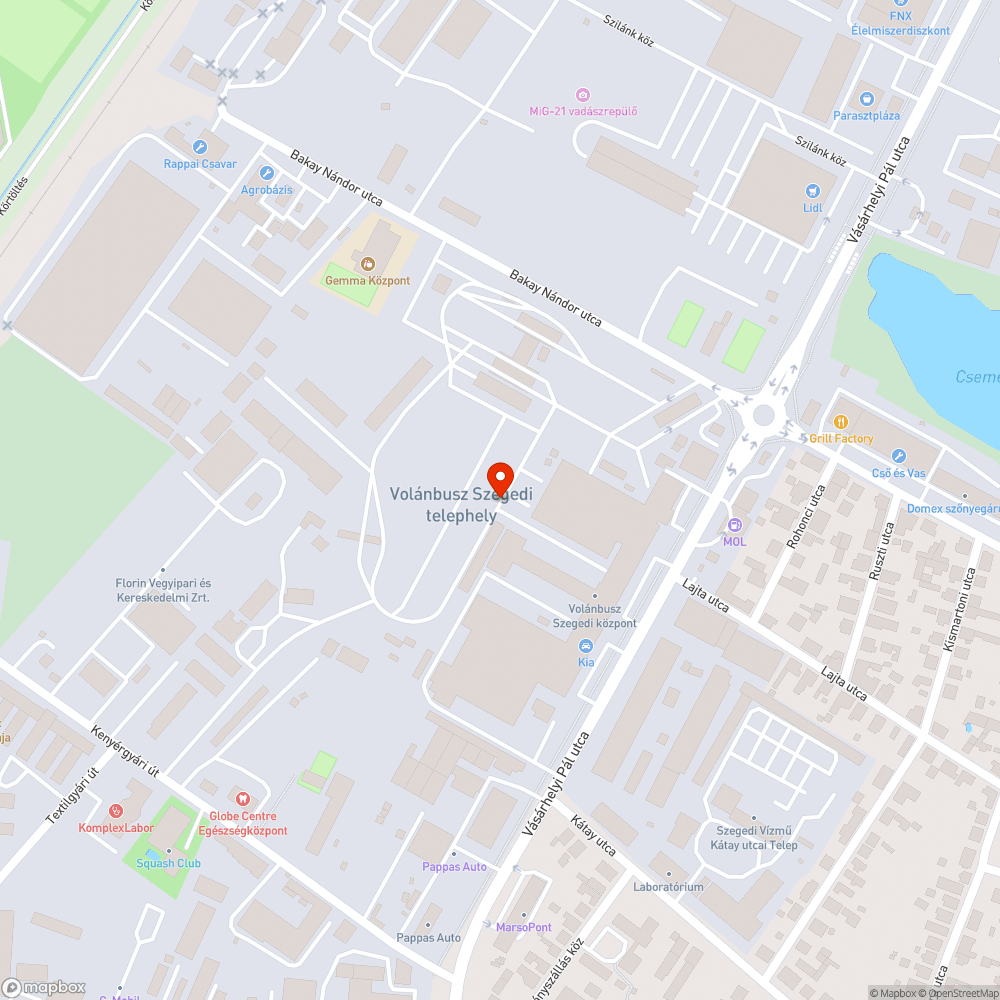 Sérült korlátelem, lejárt tájékoztató bejelentés helye