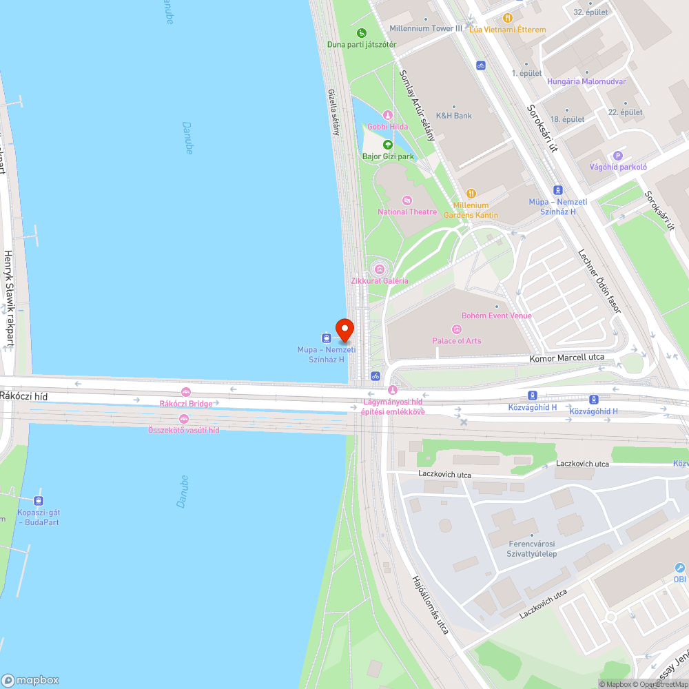 Olvashatatlan tájékoztató bejelentés helye