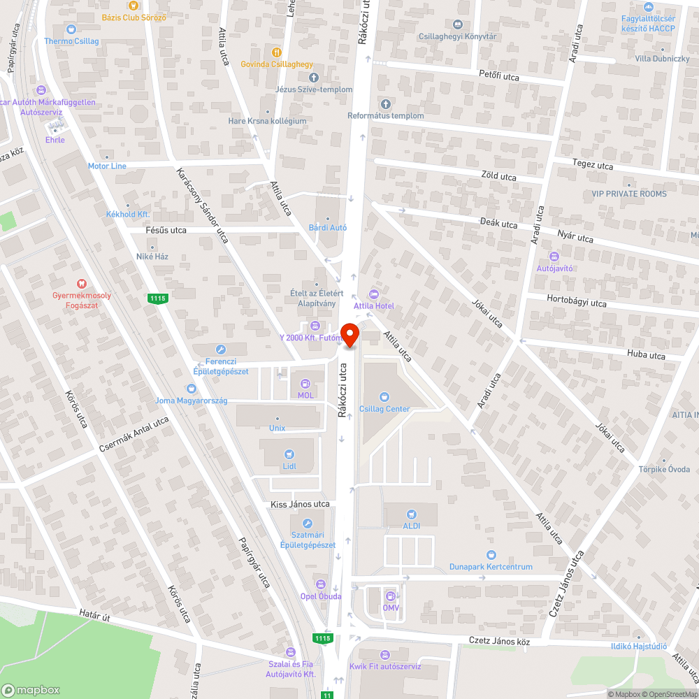 Megsüllyedt fedél, töredezett aszfalt bejelentés helye