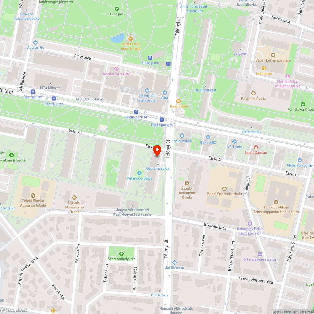 tévétetem az Etele út 34/b-nél bejelentés helye