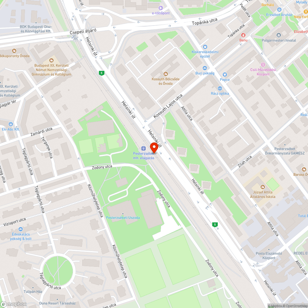 Rossz állapotú buszmegállók bejelentés helye