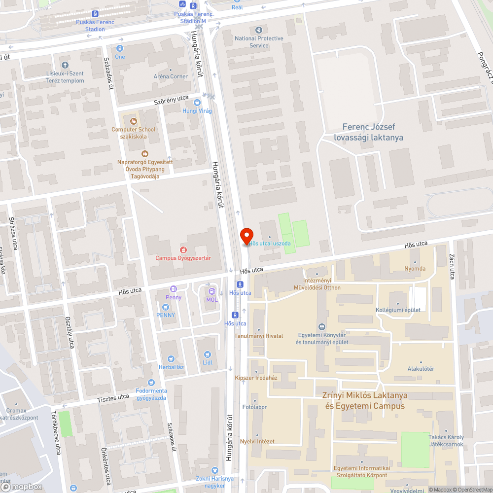 Sötét lámpa bejelentés helye