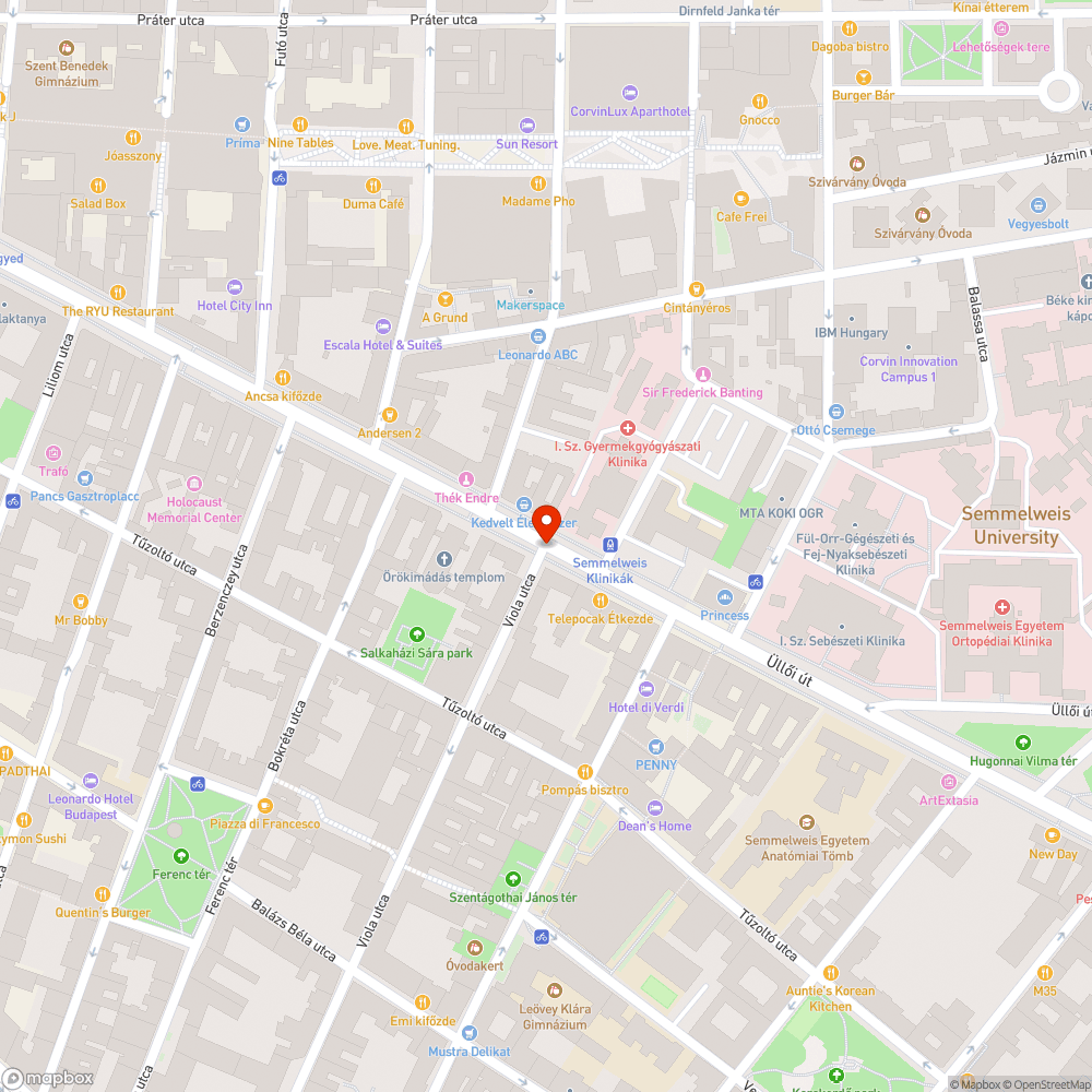 Sötét lámpa bejelentés helye