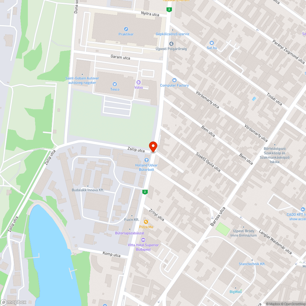 Hiányzó fényterelők bejelentés helye