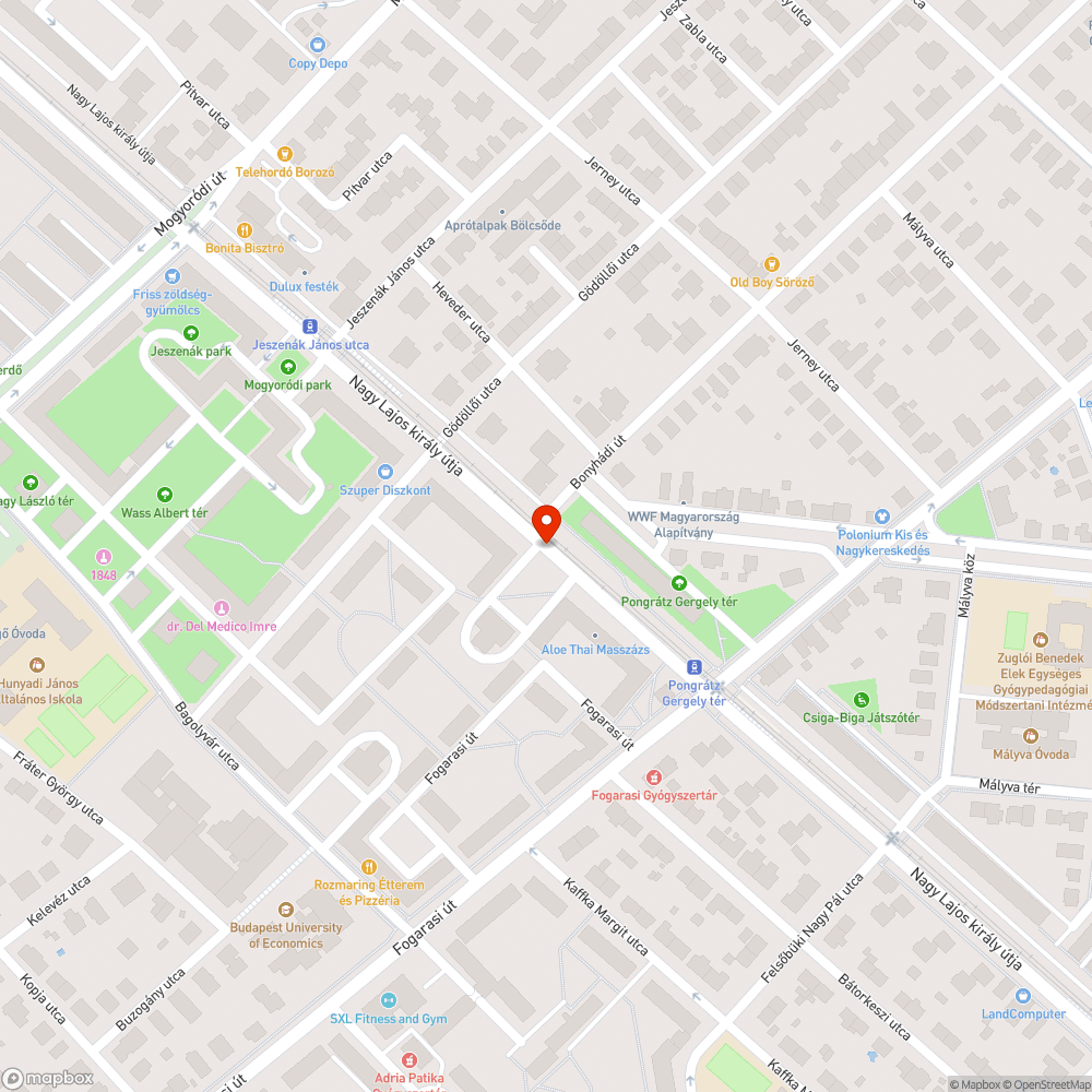 Sötét lámpa bejelentés helye