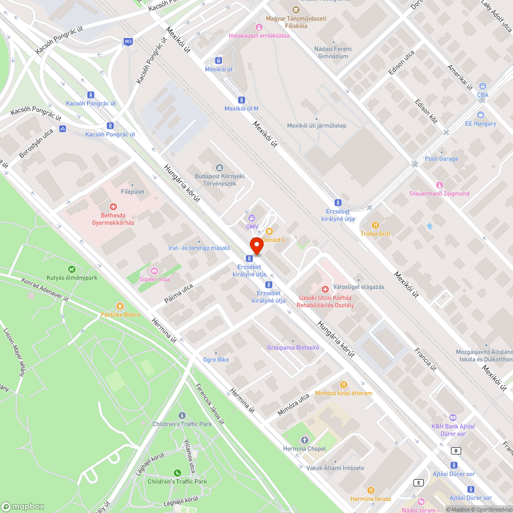 Sötét lámpa bejelentés helye