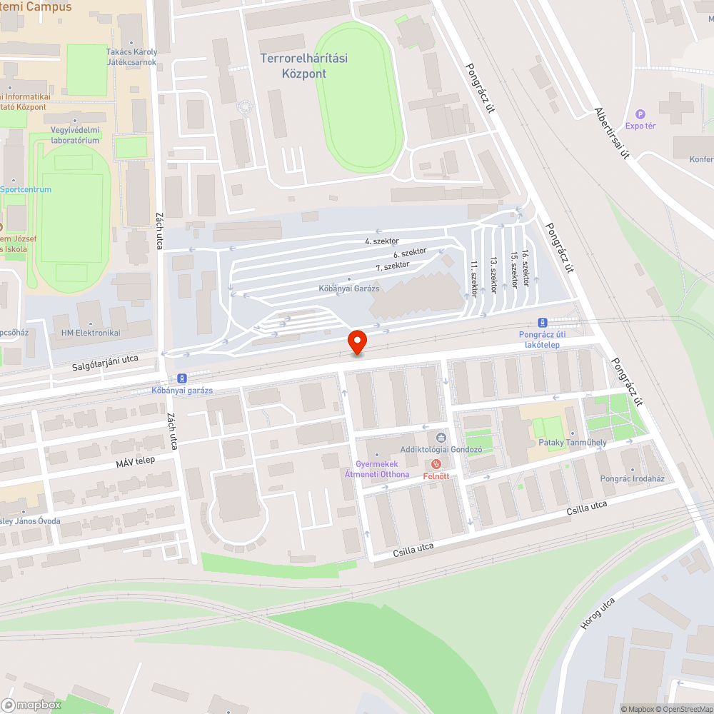 Halott fa bejelentés helye