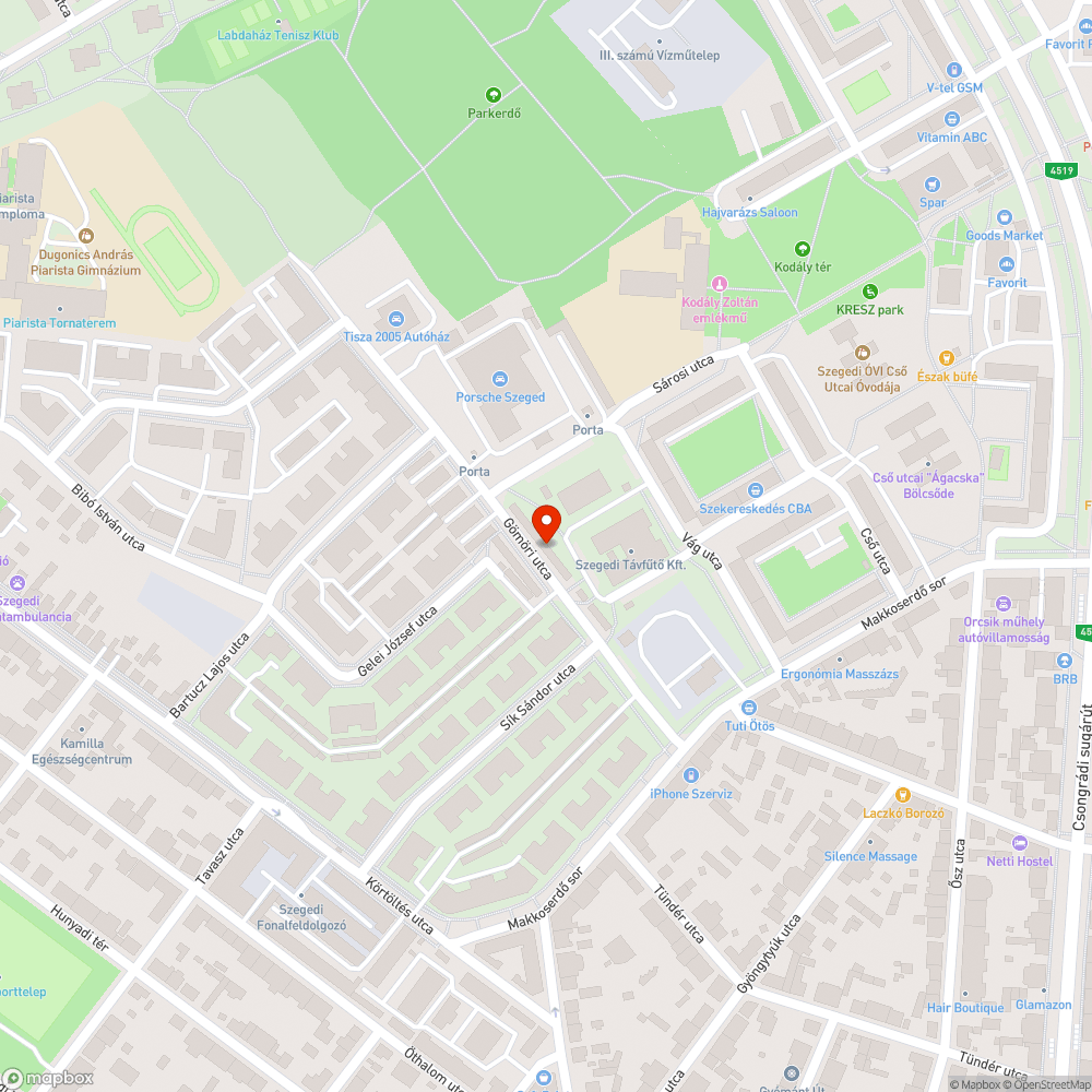 Autógumik félig elásva bejelentés helye