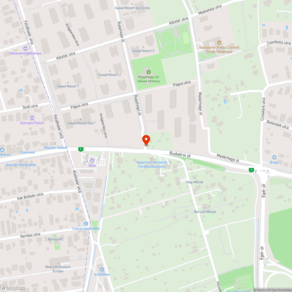 Sebességtúllépés lakó-,pihenőövezetben bejelentés helye