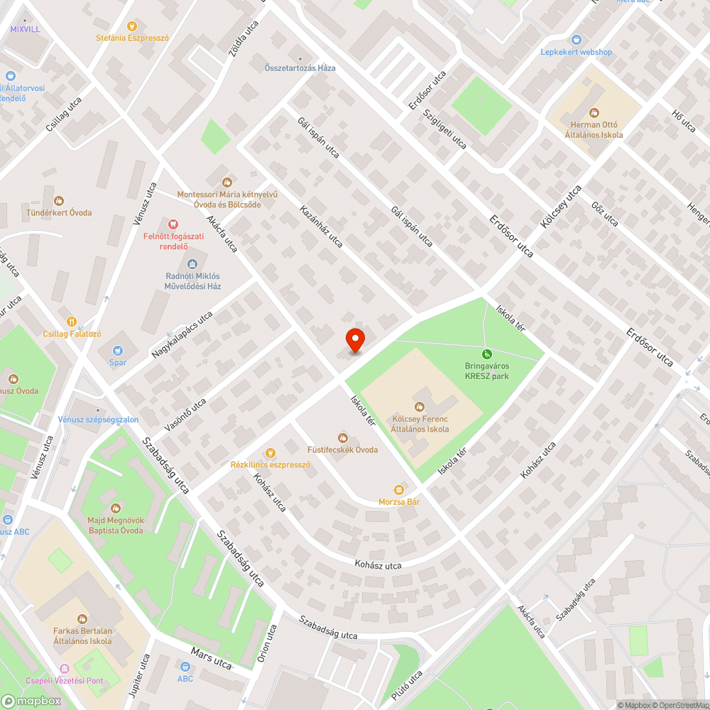 Kiálló szekrény bejelentés helye