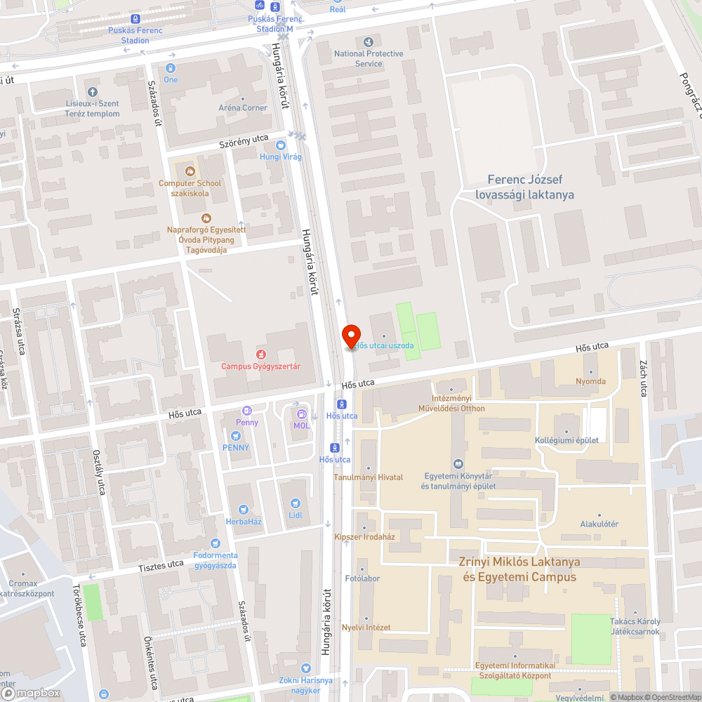 Sötét lámpa bejelentés helye