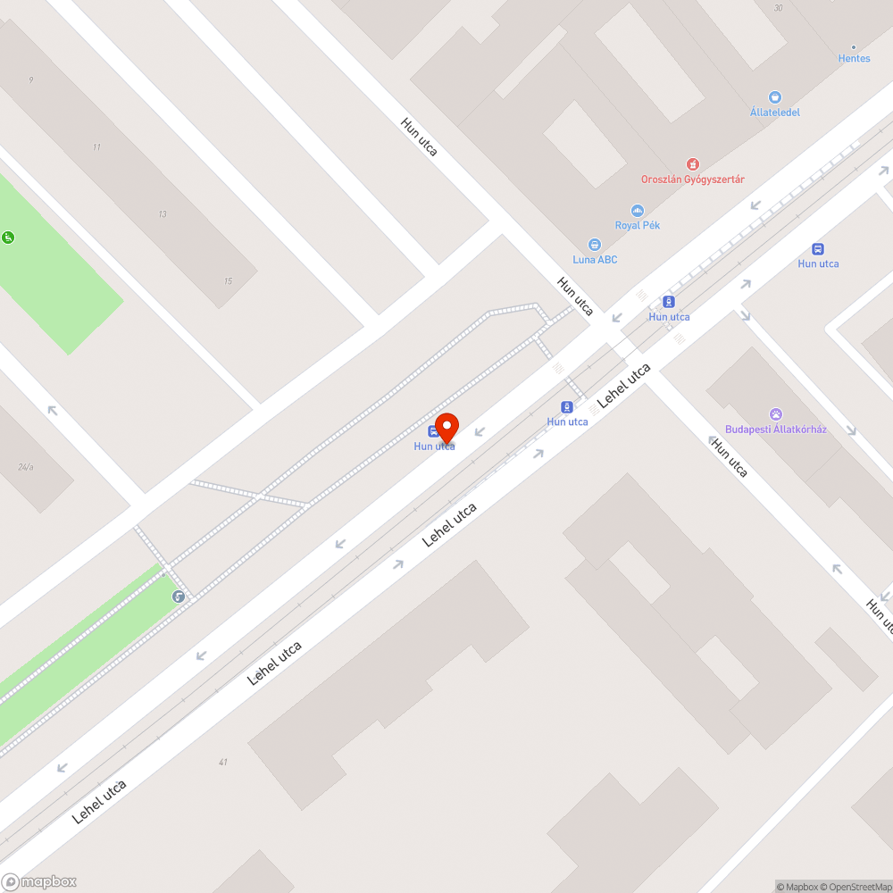 Halott fa bejelentés helye