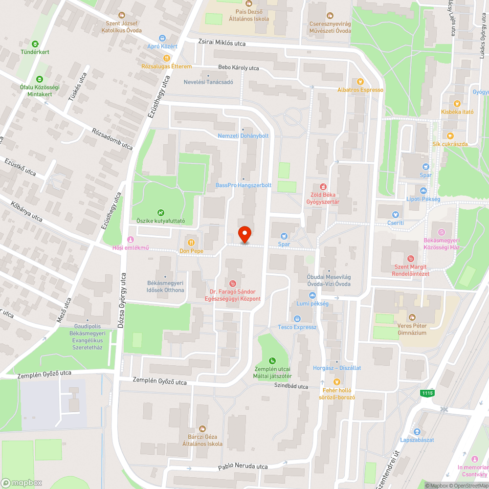 Padok leamortizálódva bejelentés helye