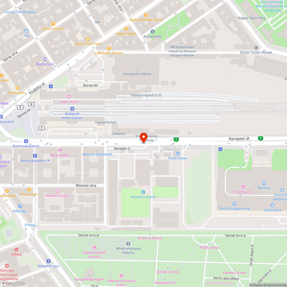 Belógó fa bejelentés helye