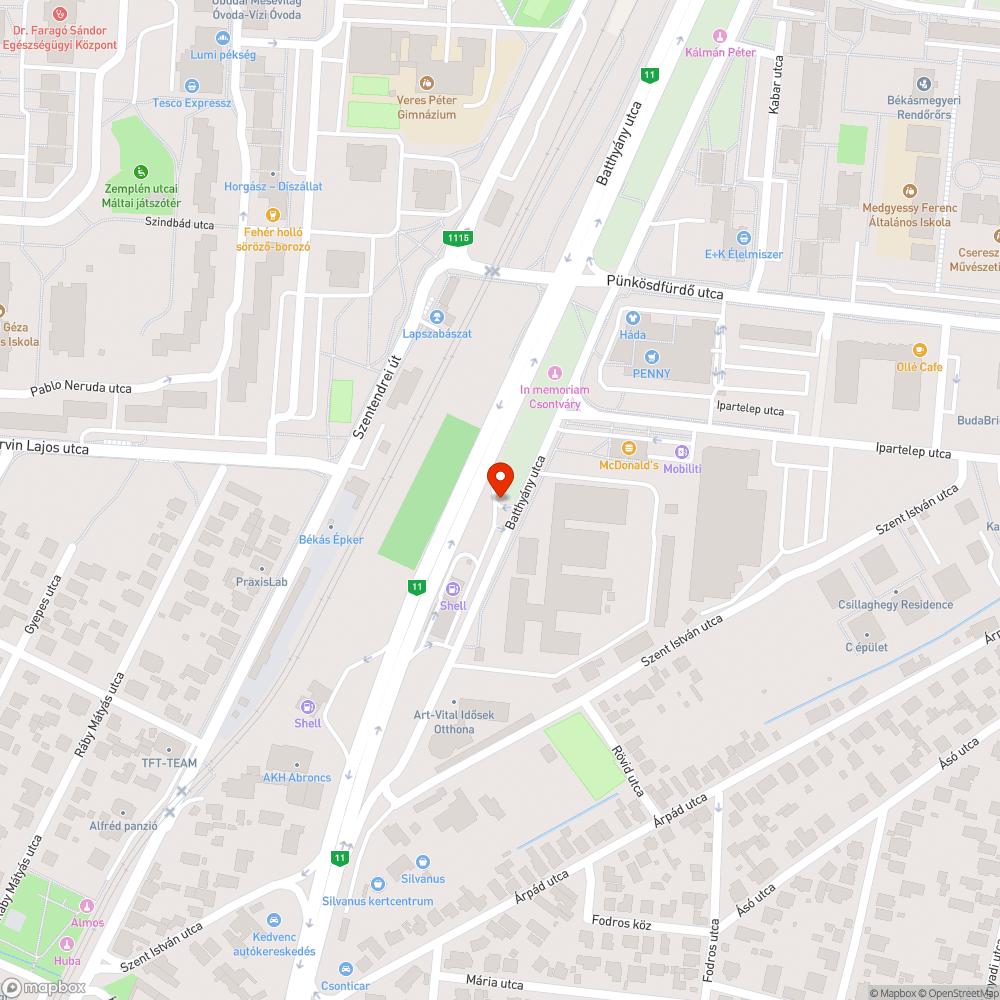 Tábla kidöntve bejelentés helye