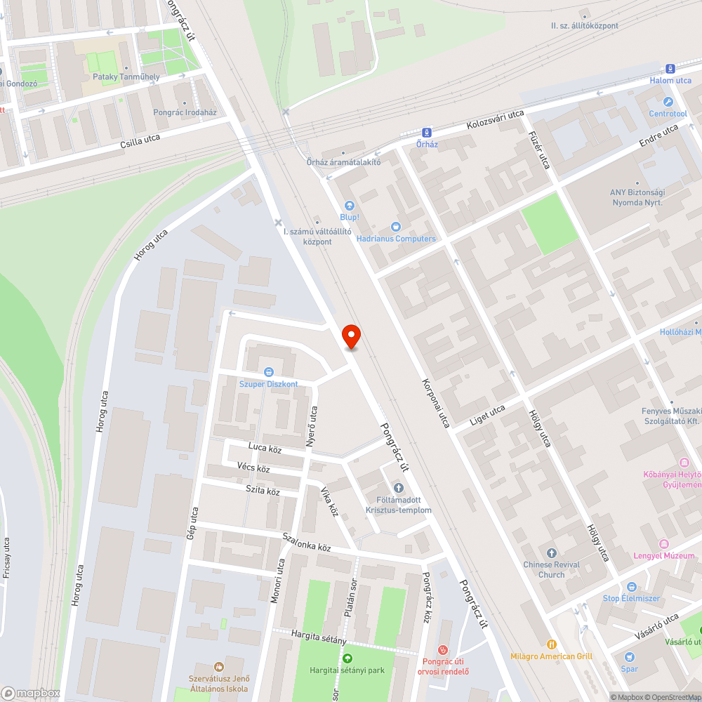 Galambtetem és tojás a padon bejelentés helye