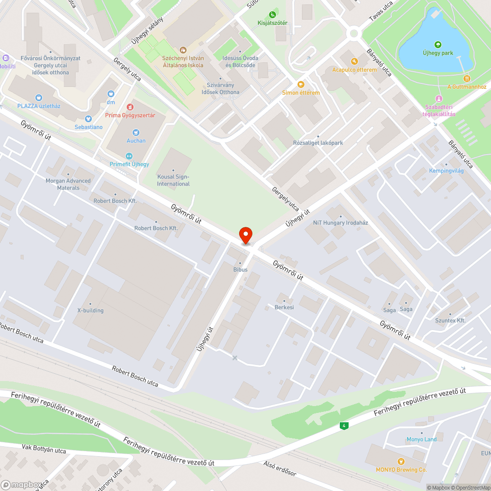 Elkopott zebra felfestés bejelentés helye