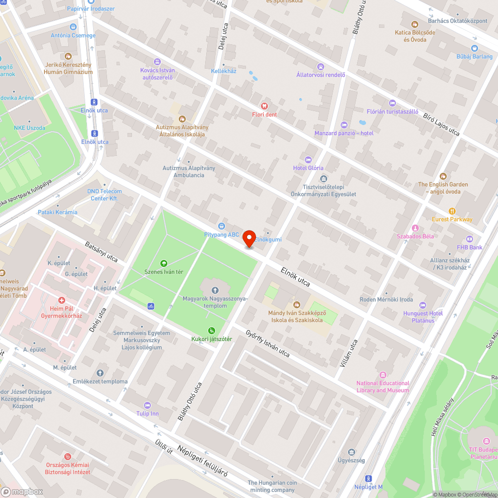 Kidőlt tábla bejelentés helye