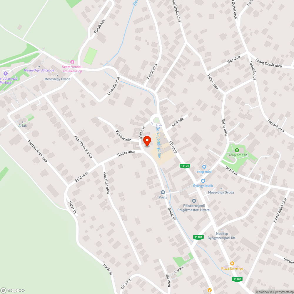 Rendezetlen ápolatlan patakpart bejelentés helye