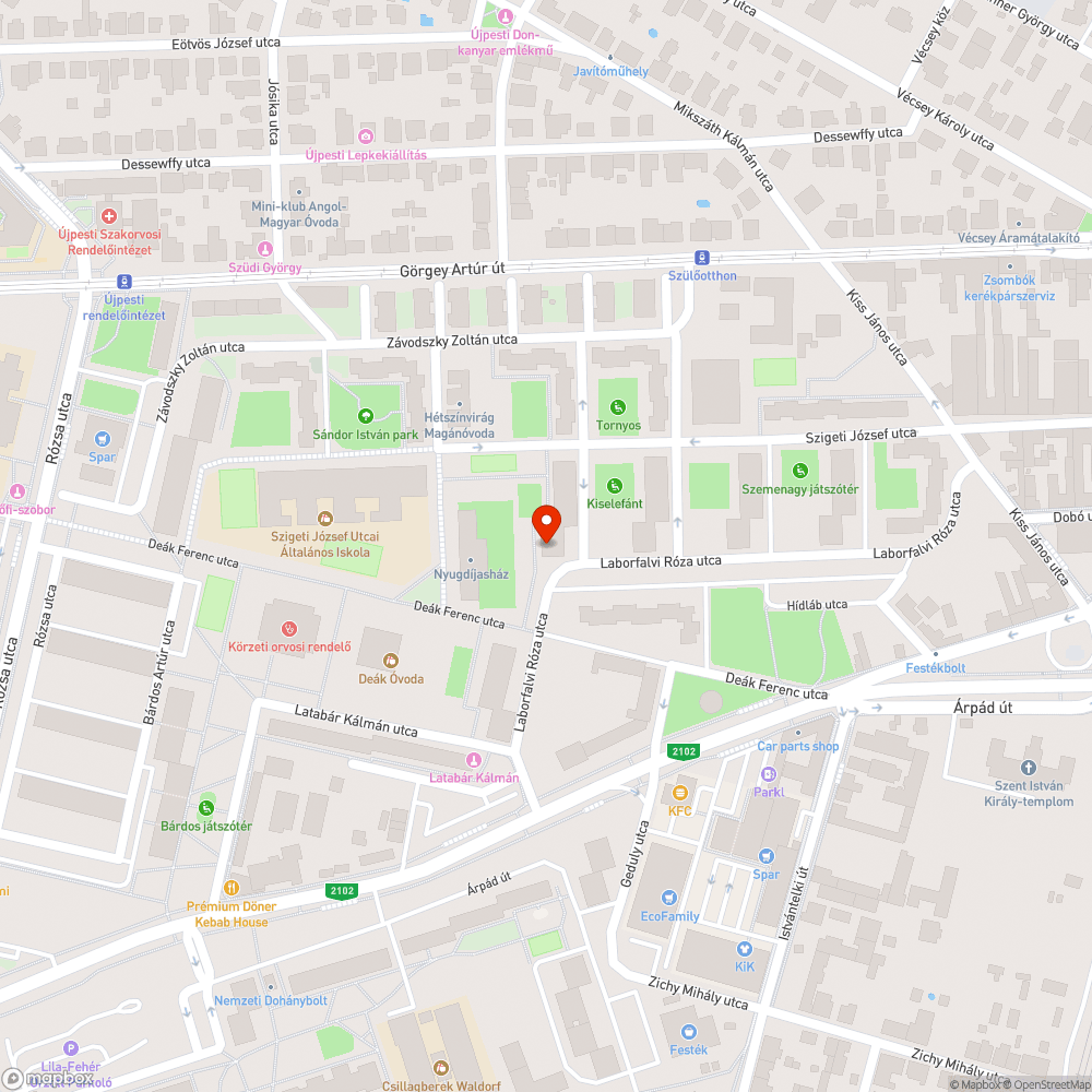 Szigeti 5. előtt alakul a szemétdomb bejelentés helye