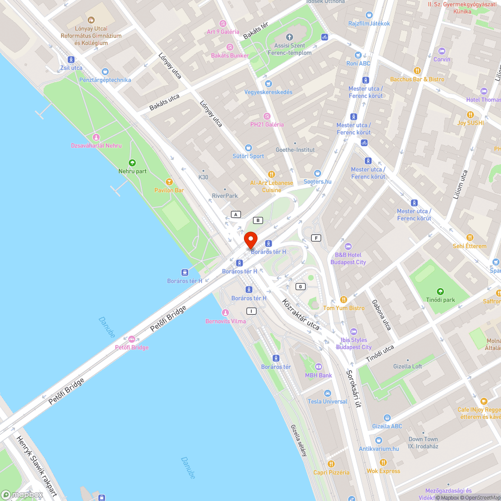 H7-es HÉV megjelenítés a csatlakozó járművek FUTÁR tábláján bejelentés helye