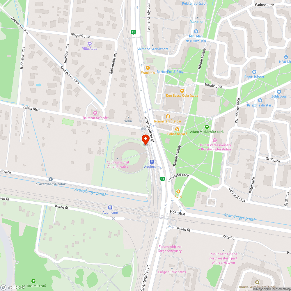 Berepedt utasváró bejelentés helye