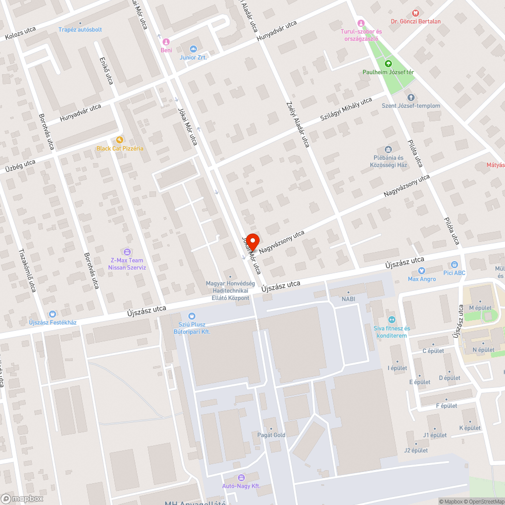 Összefirkált és lekopott tábla bejelentés helye