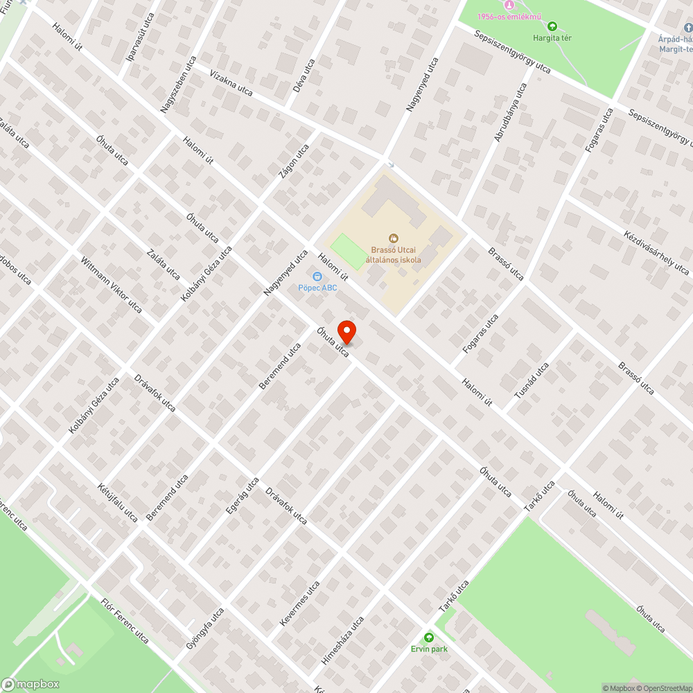 Fedél kiáll a járdából bejelentés helye