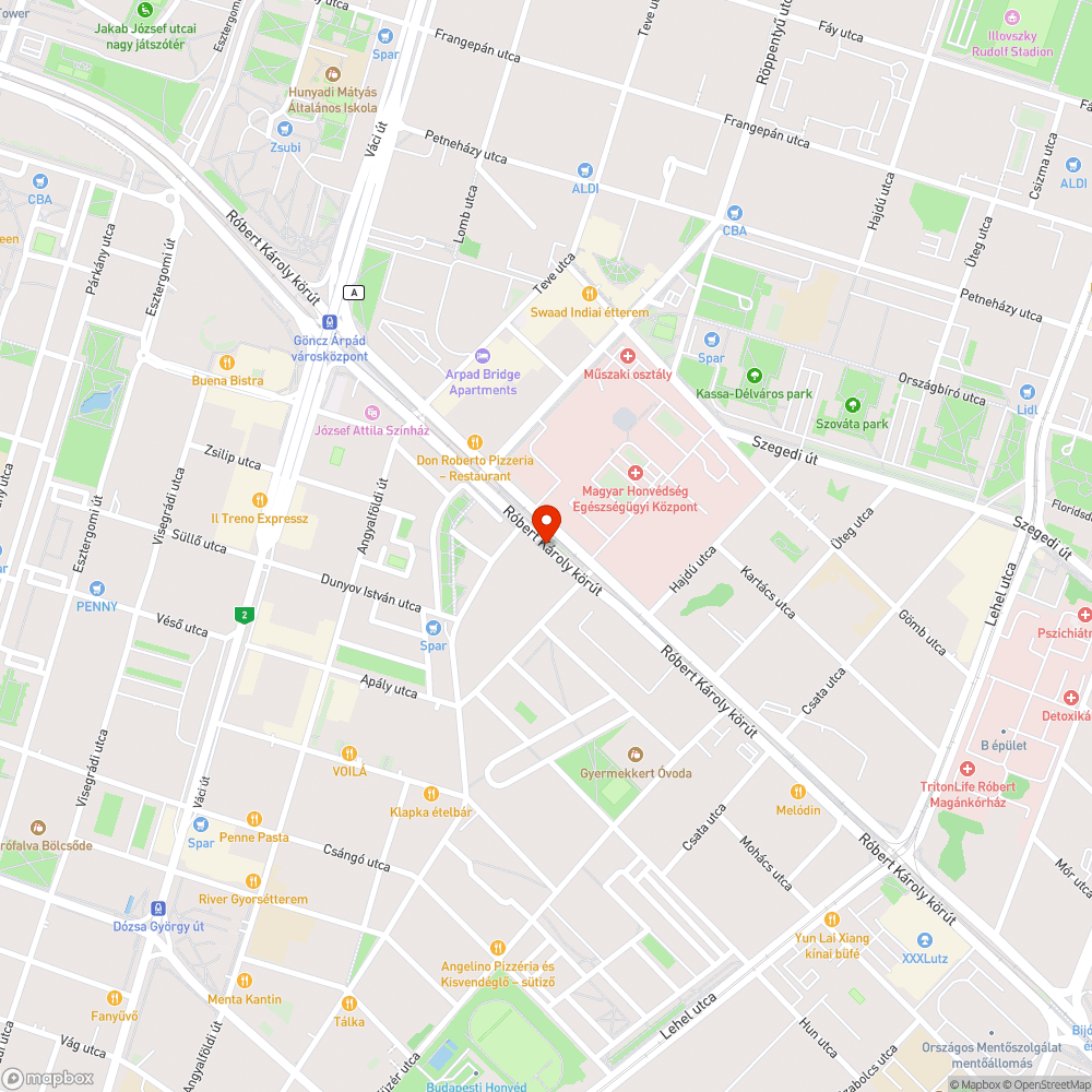 Rossz minőségű kerékpárút bejelentés helye